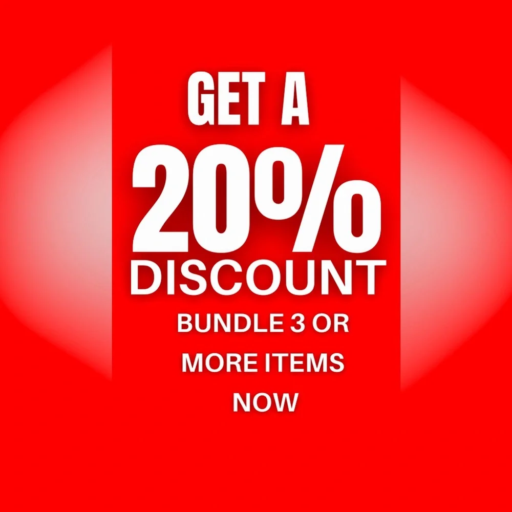 Bundle Items & Save 25% Off - Picture 1 of 1